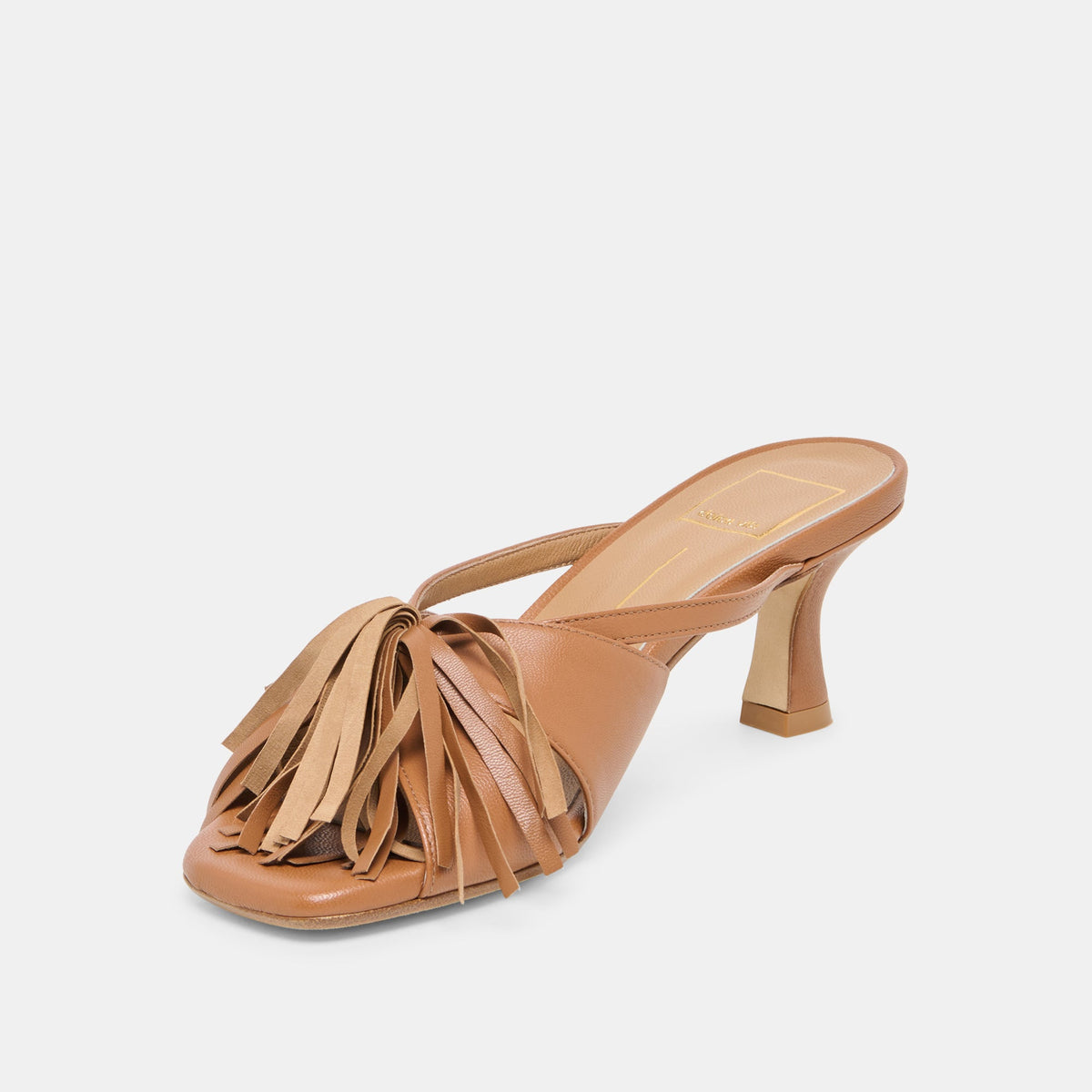 Rosaly Chestnut Leather Heels | Dolce Vita