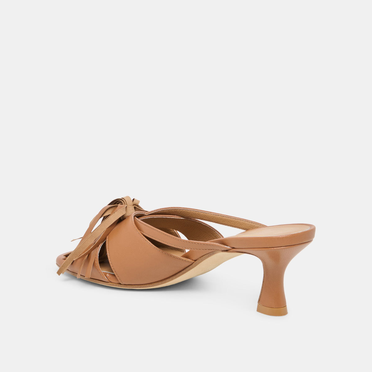 Rosaly Chestnut Leather Heels | Dolce Vita