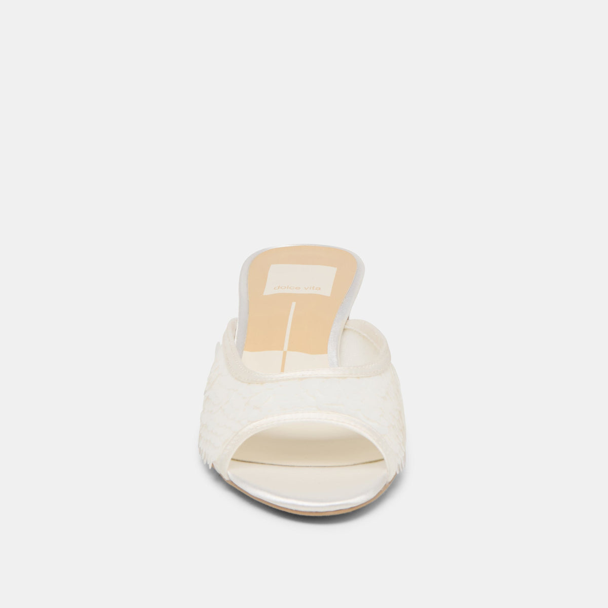 Inga Off White Satin Heels | Dolce Vita