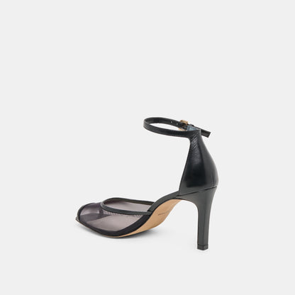 Serlo Onyx Mesh Heels | Dolce Vita