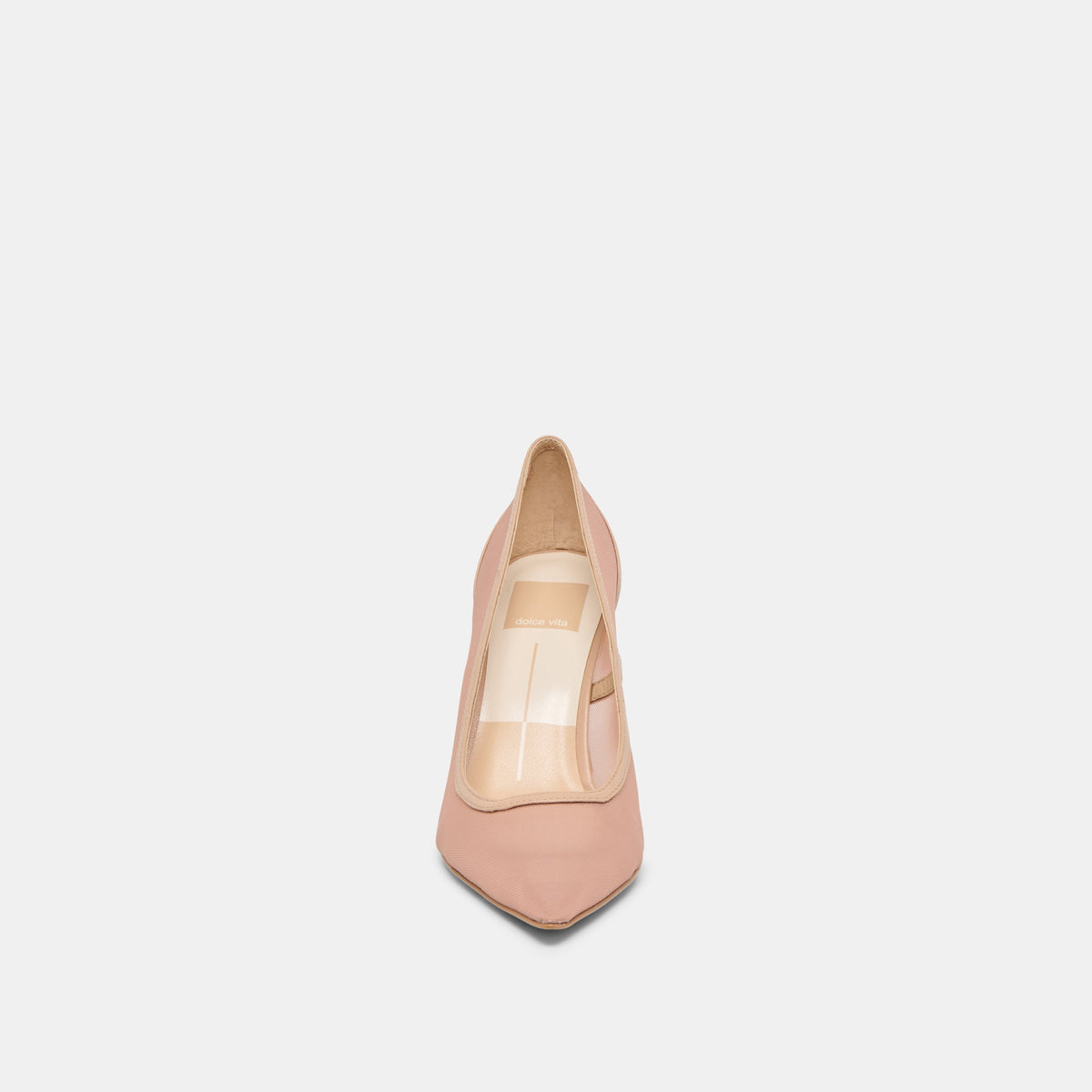 Malory Lt Tan Mesh Heels | Dolce Vita