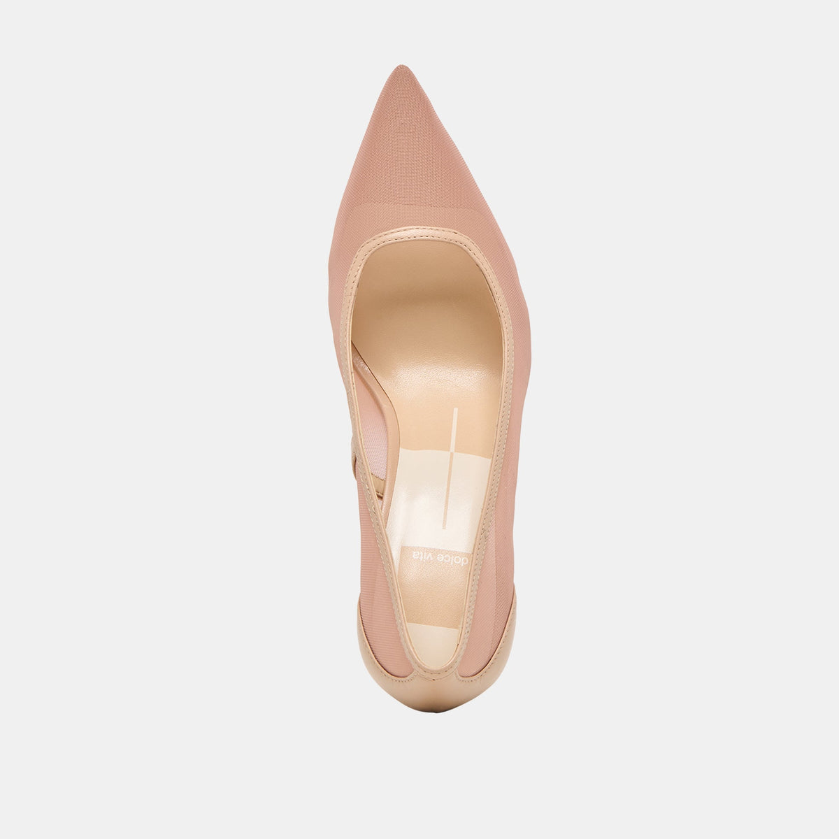 Malory Lt Tan Mesh Heels | Dolce Vita