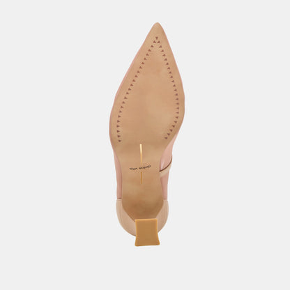 Malory Lt Tan Mesh Heels | Dolce Vita