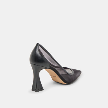 Malory Onyx Mesh Heels | Dolce Vita