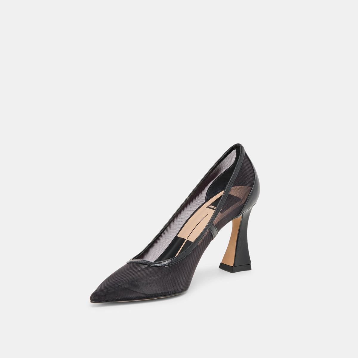 Malory Onyx Mesh Heels | Dolce Vita