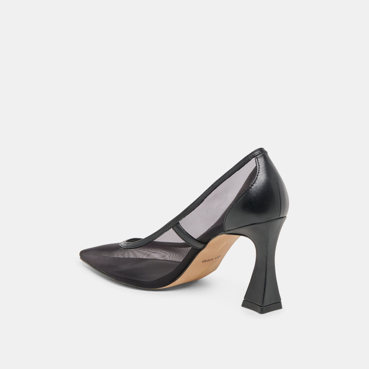 Malory Onyx Mesh Heels | Dolce Vita