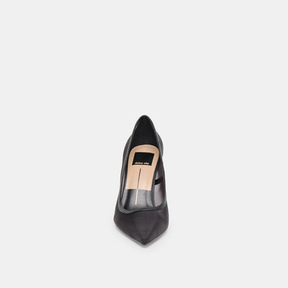 Malory Onyx Mesh Heels | Dolce Vita