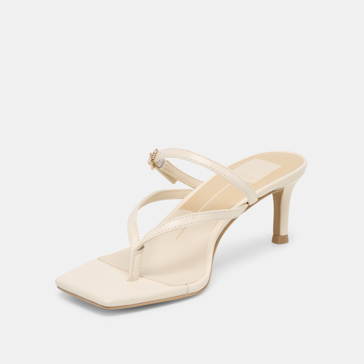 Biaga Off White Leather Heels | Dolce Vita