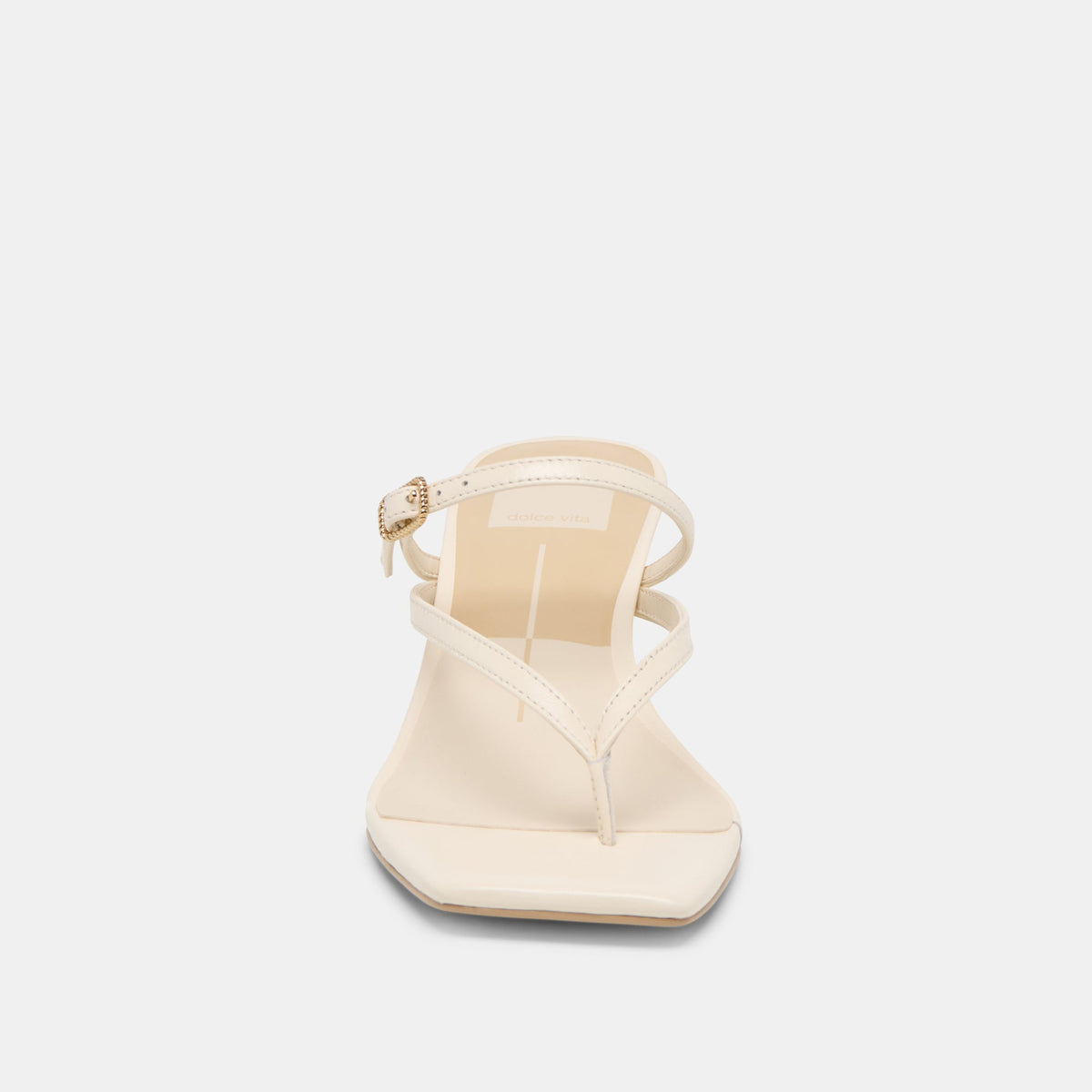 Biaga Off White Leather Heels | Dolce Vita