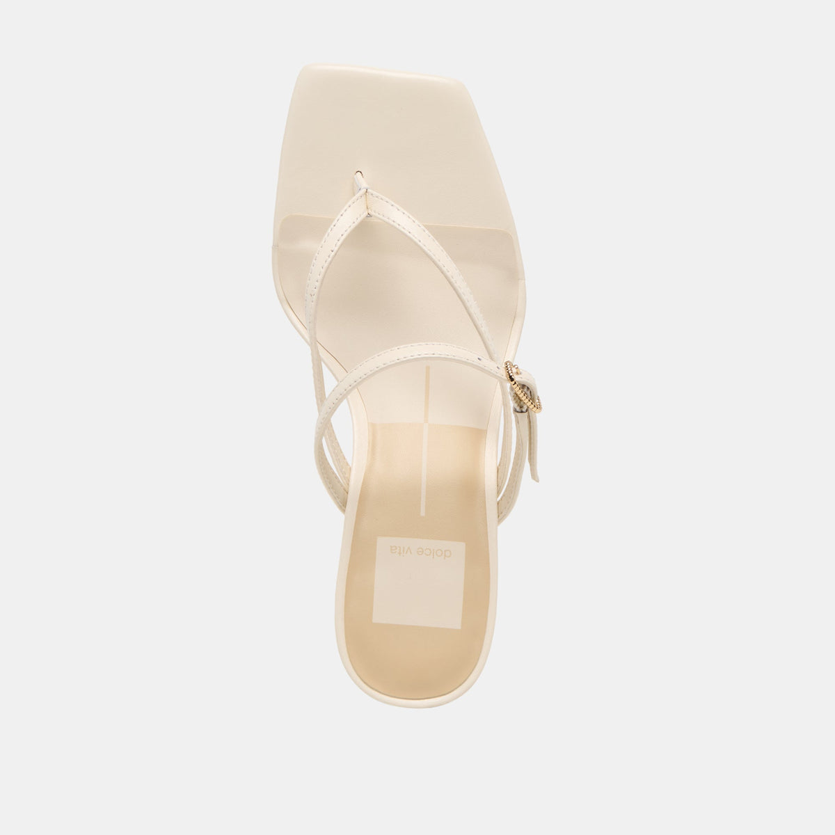 Biaga Off White Leather Heels | Dolce Vita