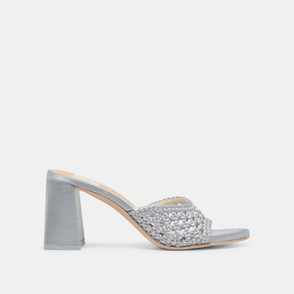 MARGOE HEELS LIGHT BLUE WOVEN SATIN
 – Dolce Vita | Dolce Vita