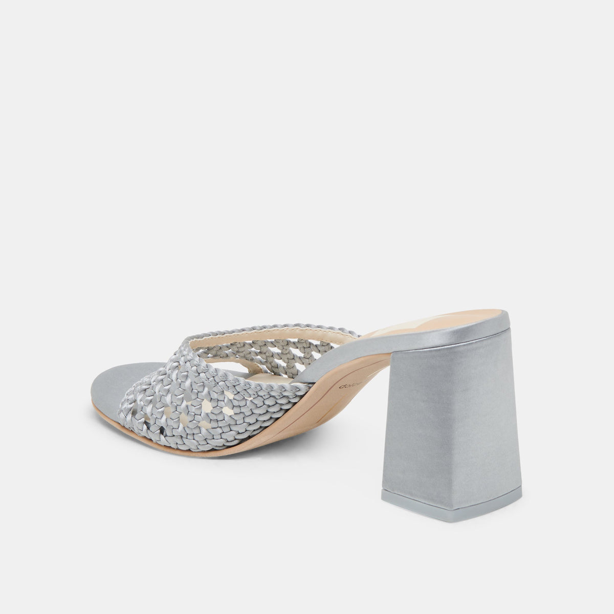 MARGOE HEELS LIGHT BLUE WOVEN SATIN
 – Dolce Vita | Dolce Vita