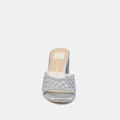 MARGOE HEELS LIGHT BLUE WOVEN SATIN
 – Dolce Vita | Dolce Vita