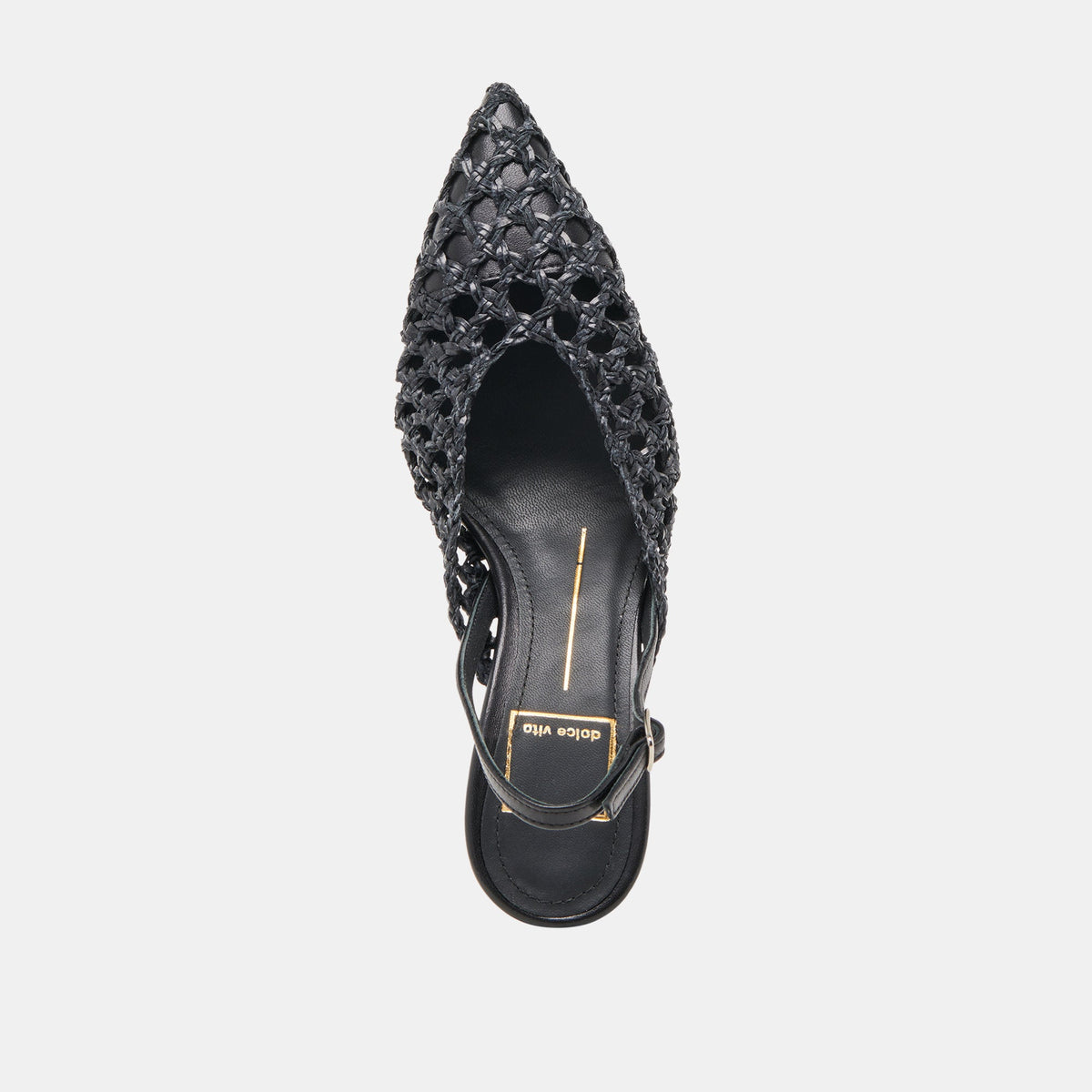 GLORIA HEELS BLACK WOVEN
 – Dolce Vita | Dolce Vita
