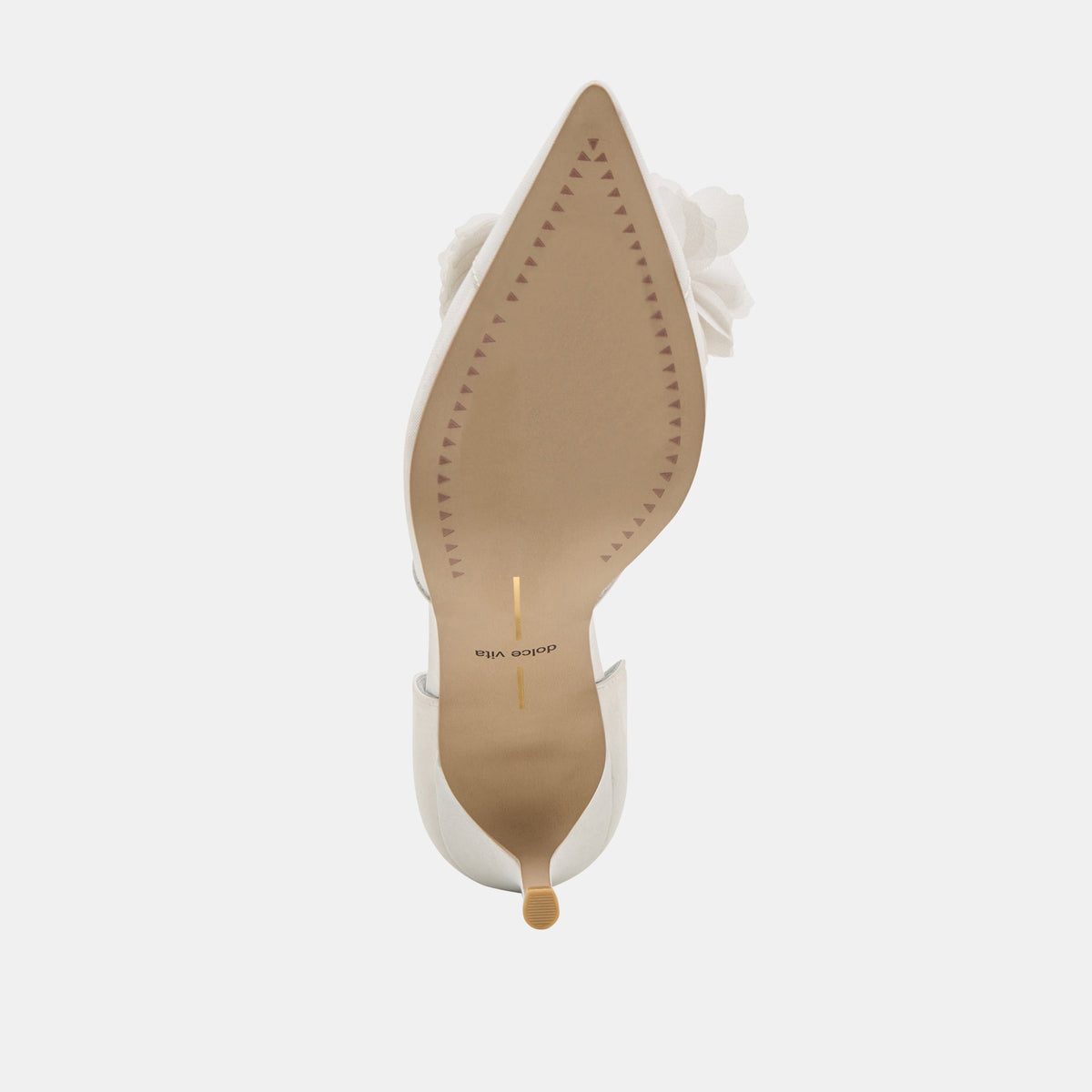 Evelin White Mesh Heels | Dolce Vita