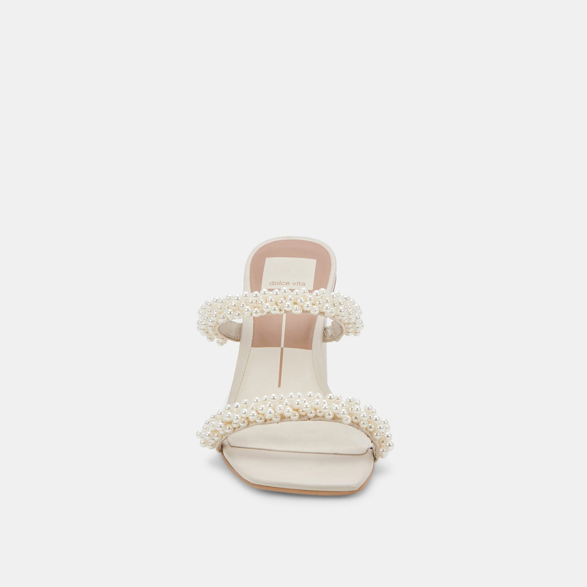 NOEL Heels Vanilla Pearls | Vanilla Pearl Bead Heels
 – Dolce Vita | Dolce Vita