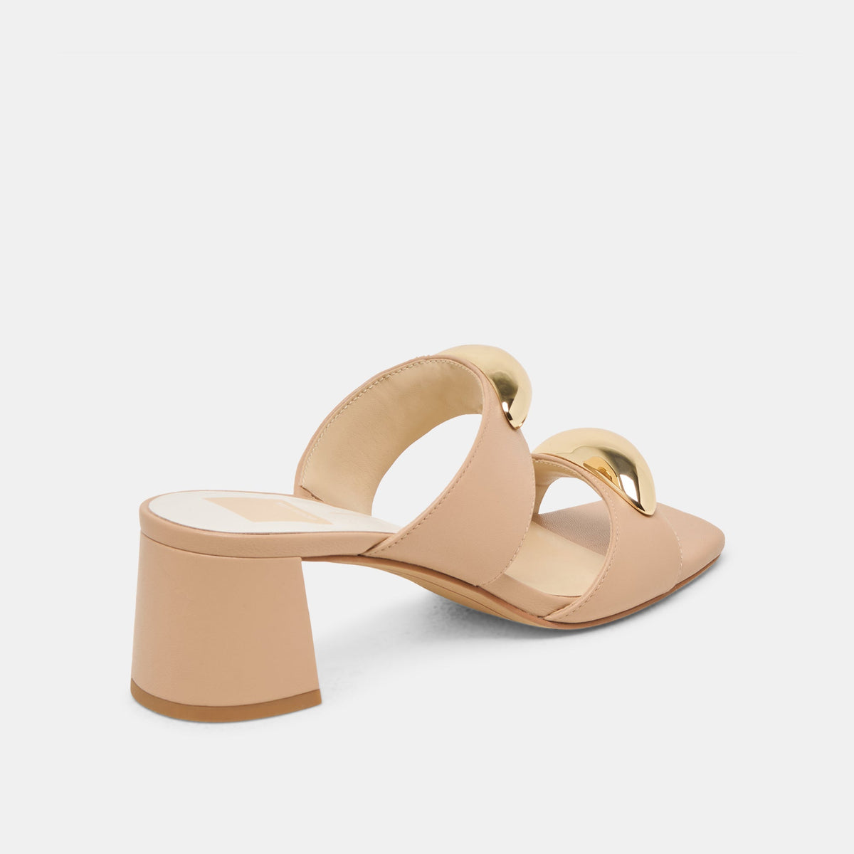 Barnet Light Tan Leather Heels | Dolce Vita