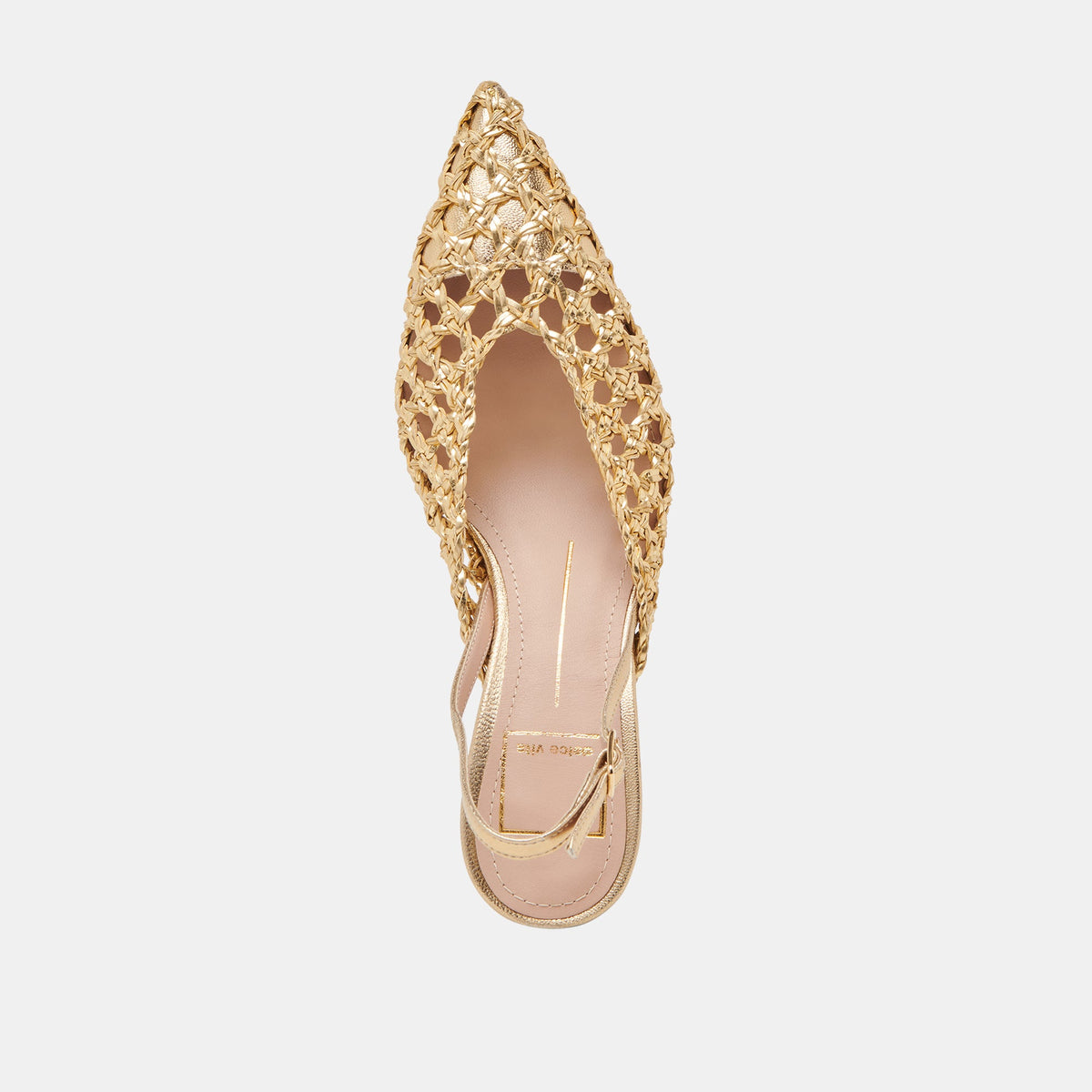 GLORIA HEELS GOLD WOVEN
 – Dolce Vita | Dolce Vita