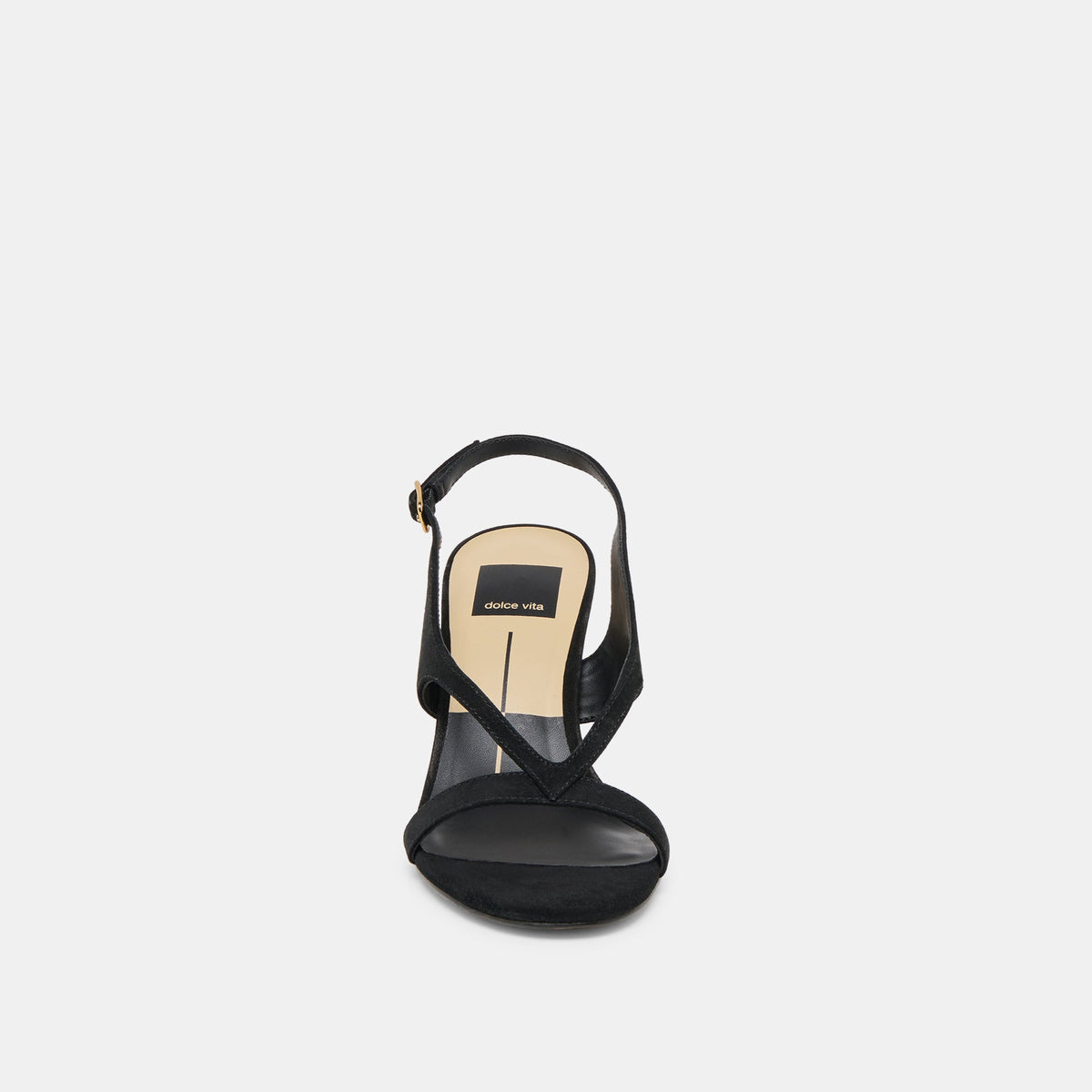 Izela Onyx Suede Heels | Dolce Vita