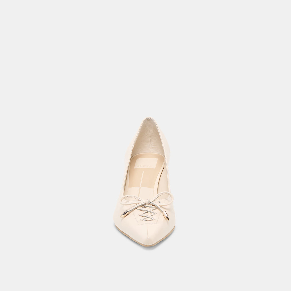 Clarie Bone Crinkle Patent Leather Heels | Dolce Vita
