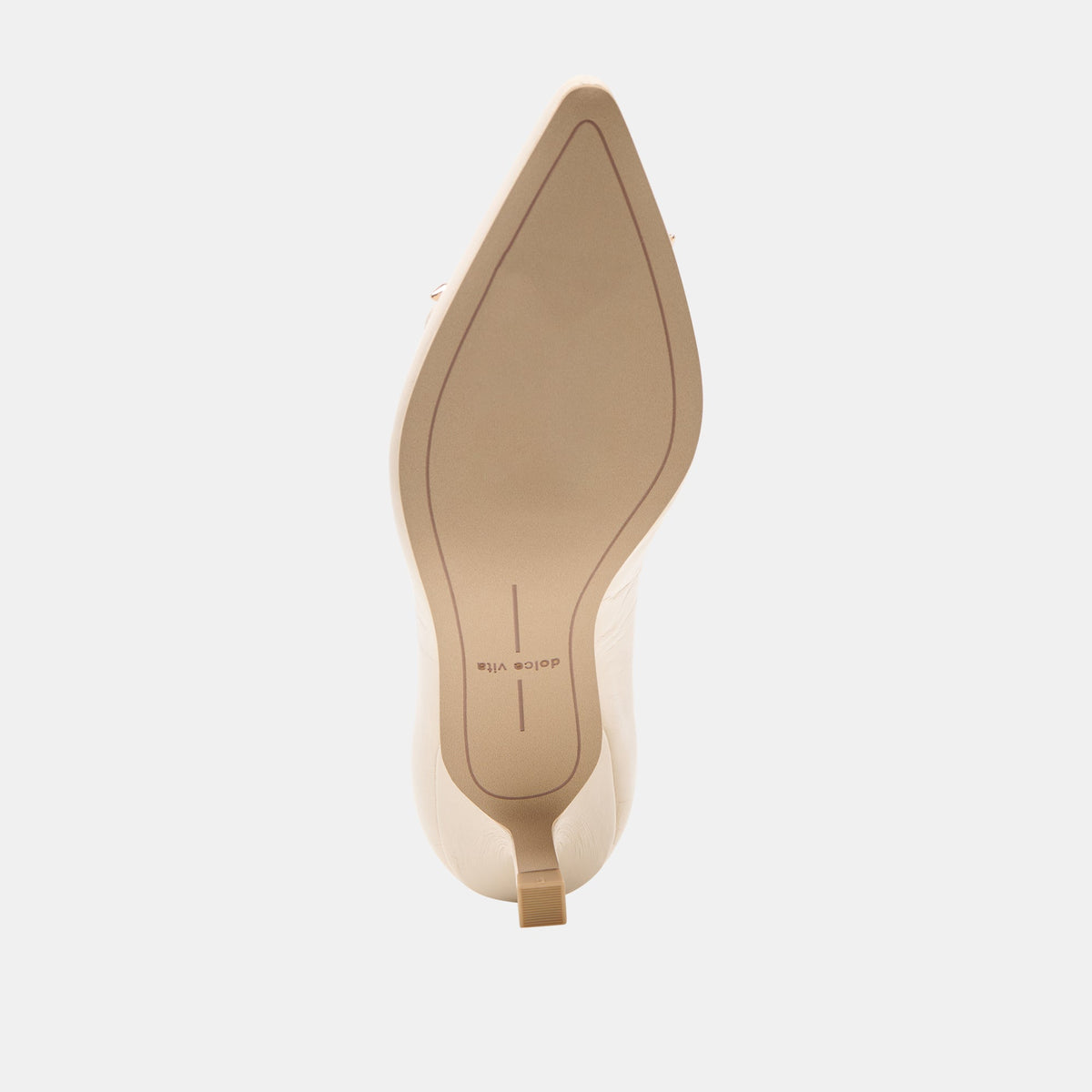 Clarie Bone Crinkle Patent Leather Heels | Dolce Vita
