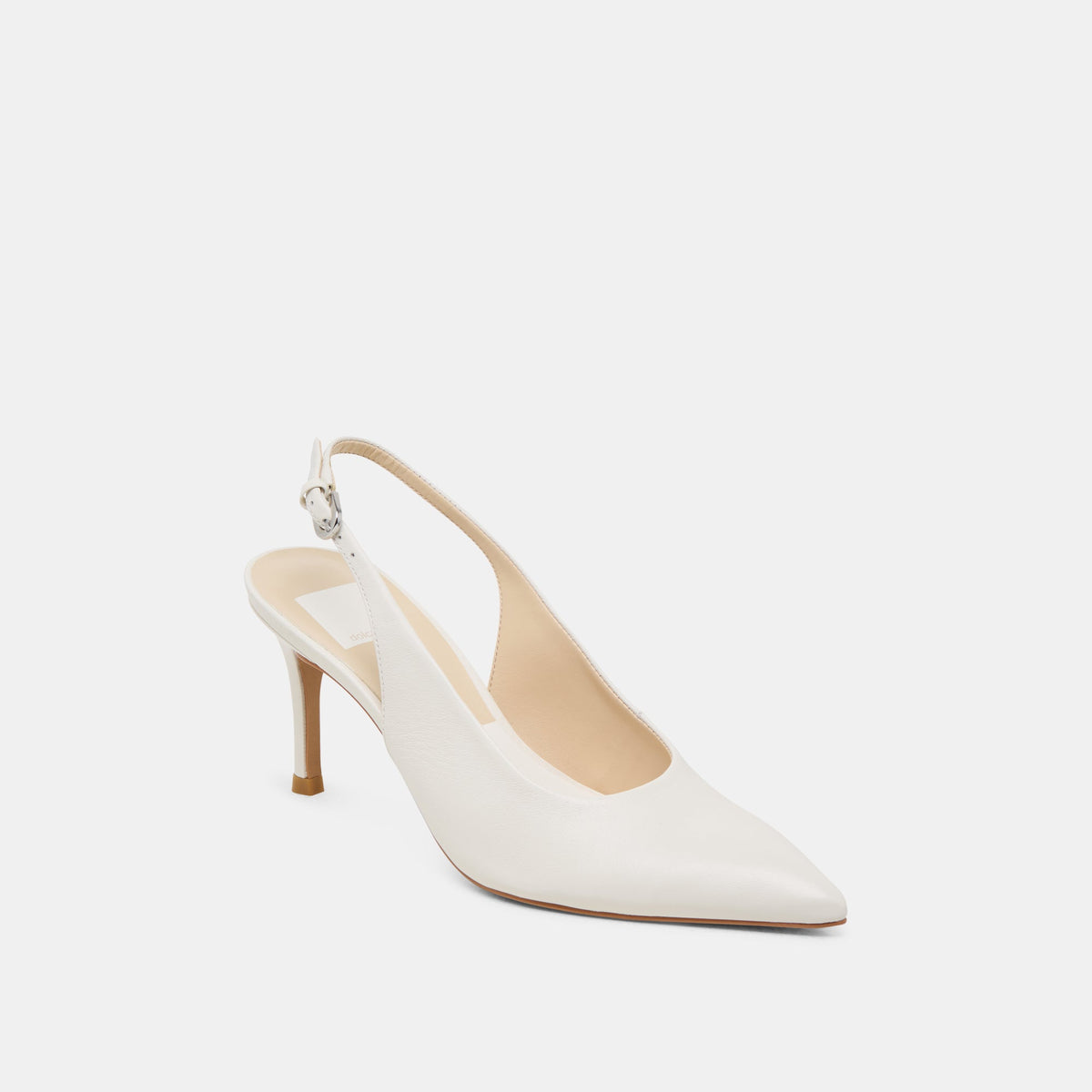 ELASI HEELS WHITE LEATHER
 – Dolce Vita | Dolce Vita