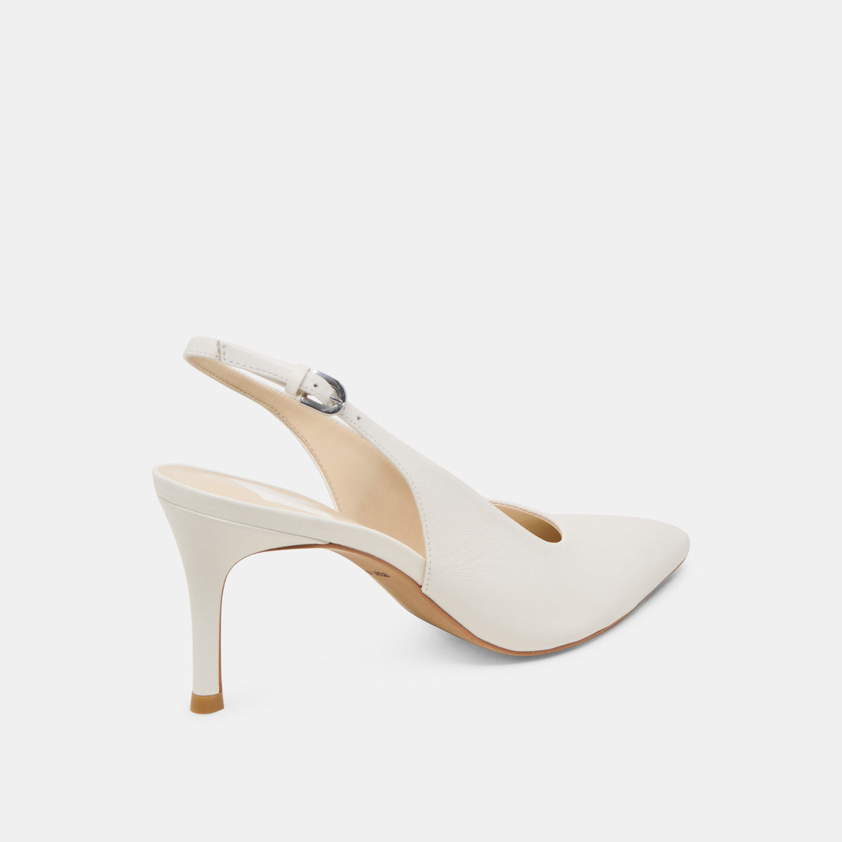 ELASI HEELS WHITE LEATHER
 – Dolce Vita | Dolce Vita