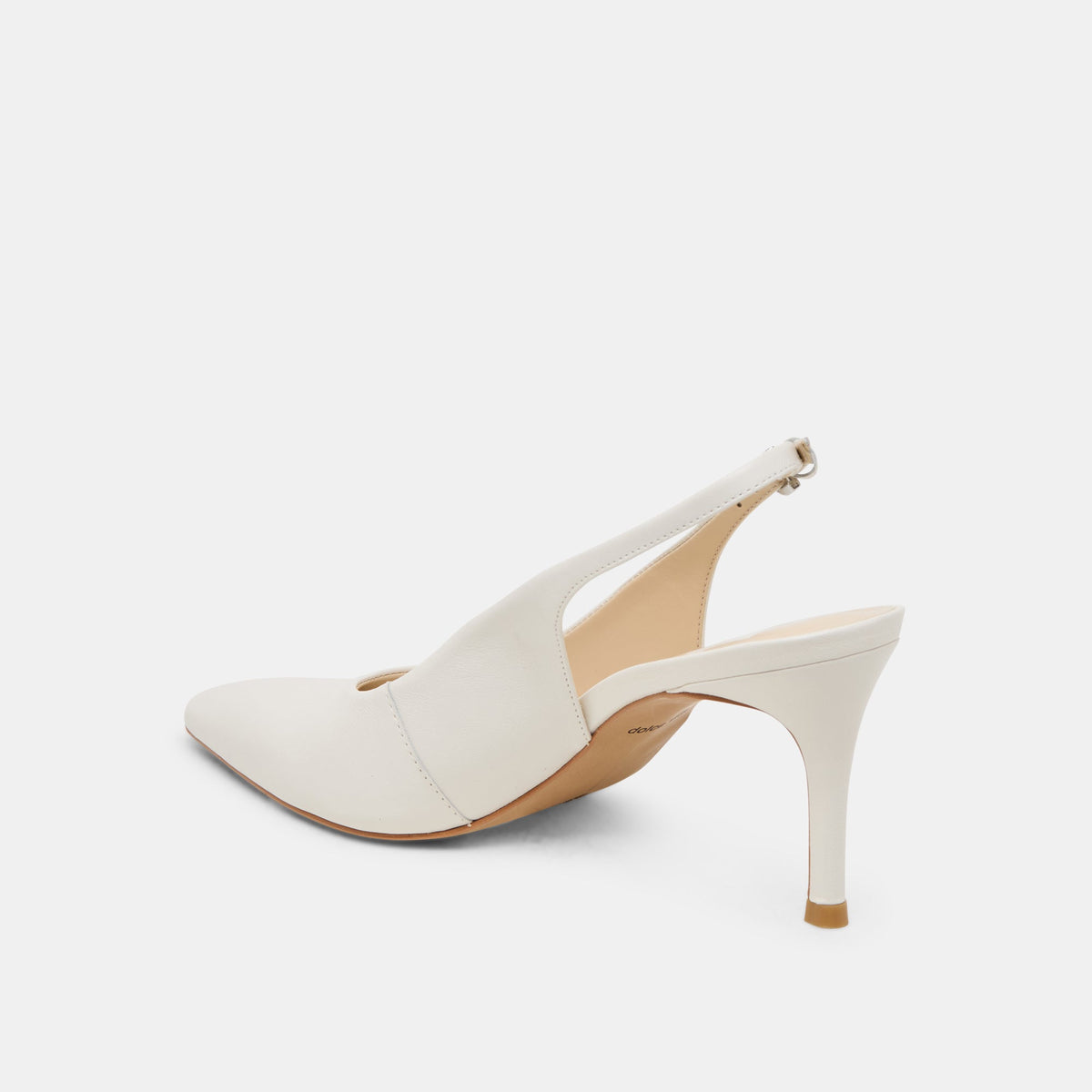 ELASI HEELS WHITE LEATHER
 – Dolce Vita | Dolce Vita