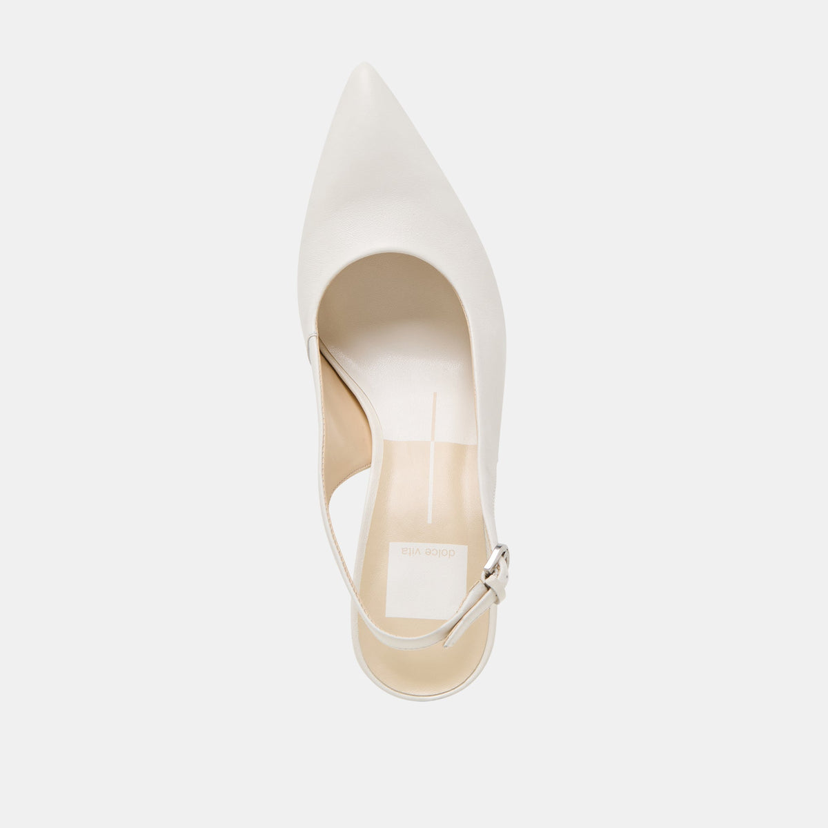 ELASI HEELS WHITE LEATHER
 – Dolce Vita | Dolce Vita
