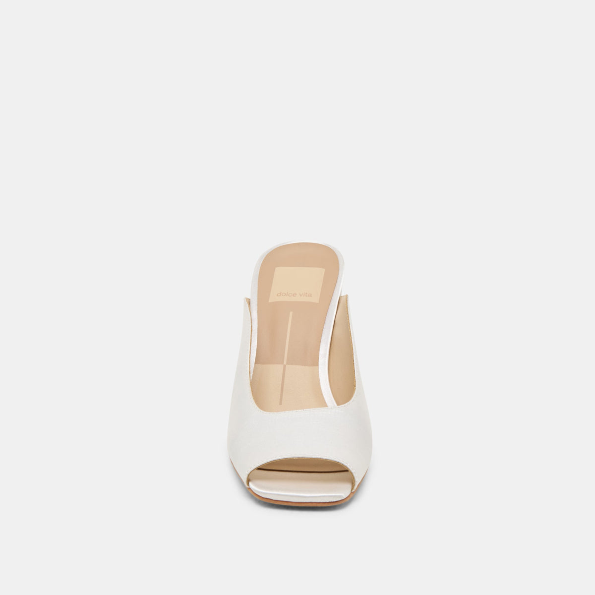 Sabela Off White Satin Heels | Dolce Vita