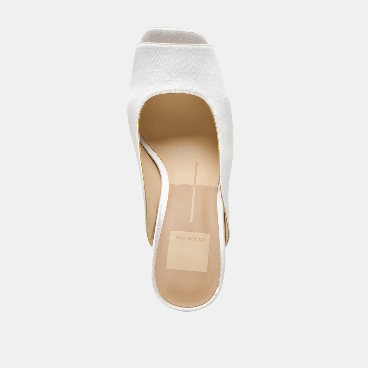 Sabela Off White Satin Heels | Dolce Vita