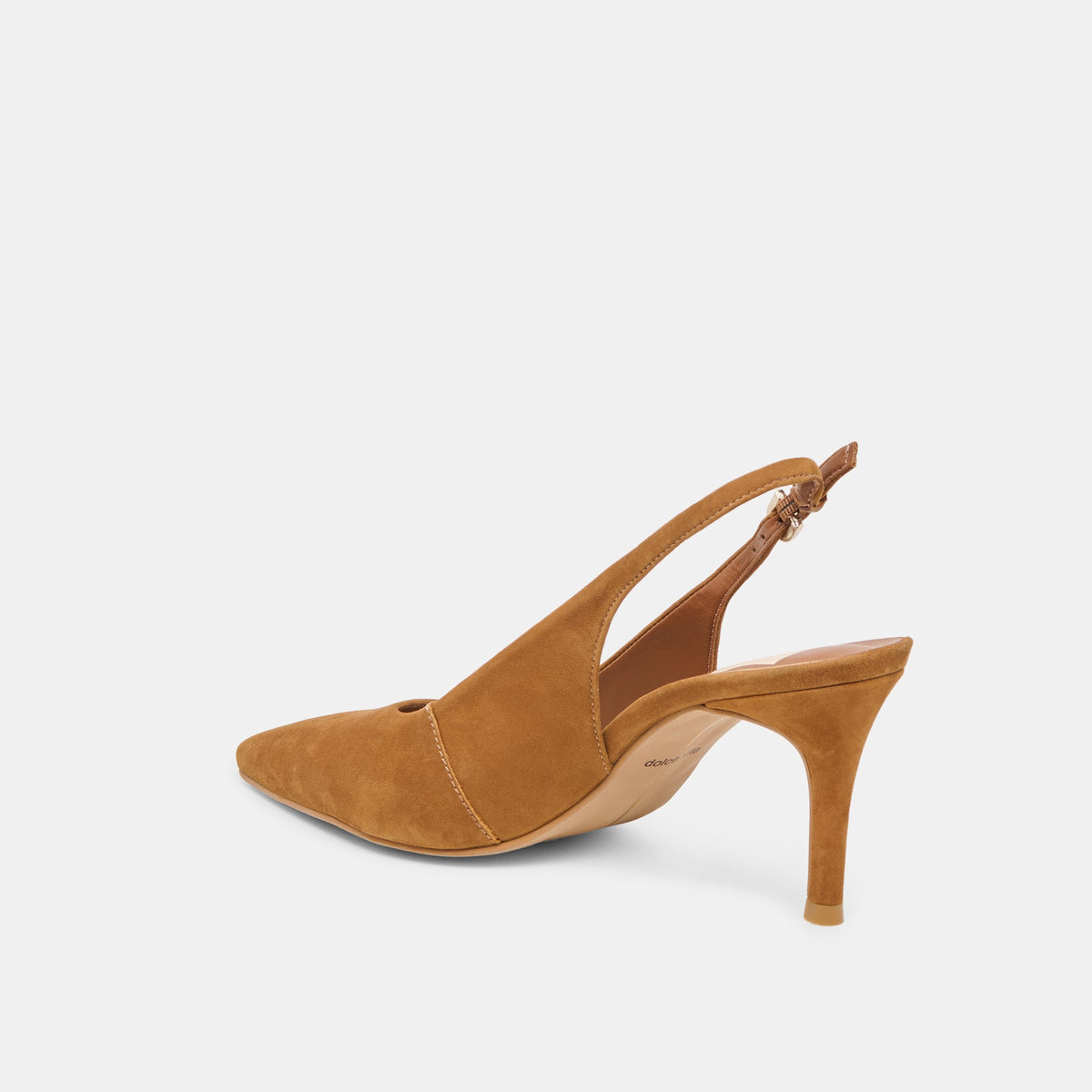 Elasi Brown Nubuck Heels | Dolce Vita