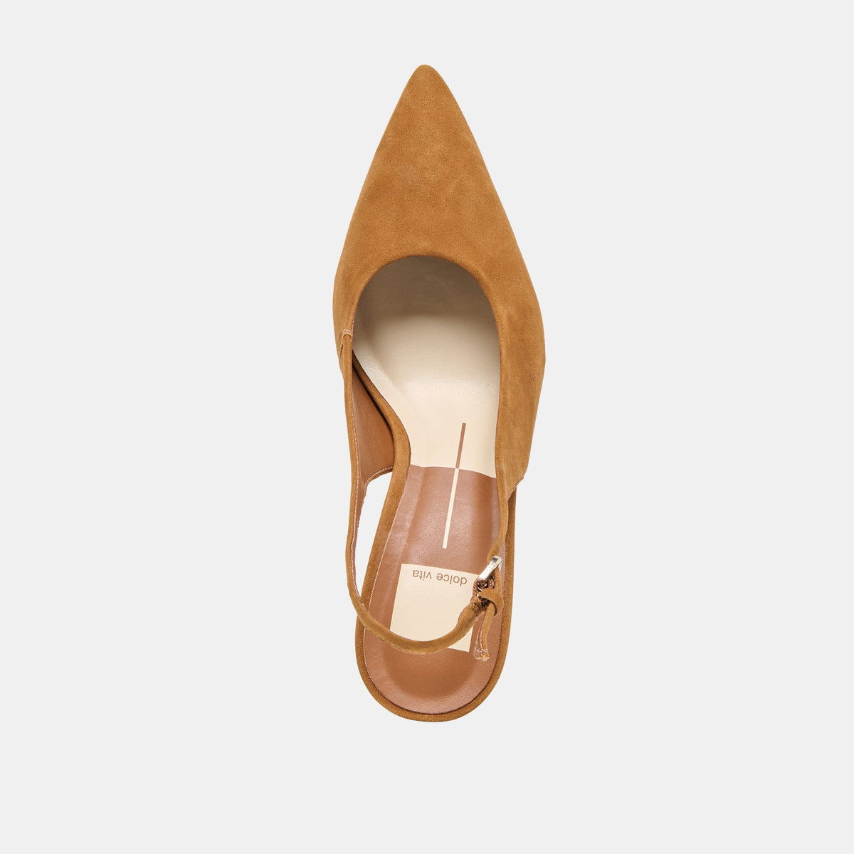 Elasi Brown Nubuck Heels | Dolce Vita