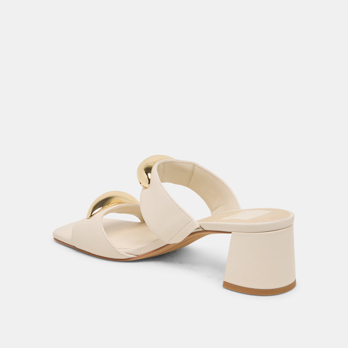 Barnet Bone Leather Heels | Dolce Vita
