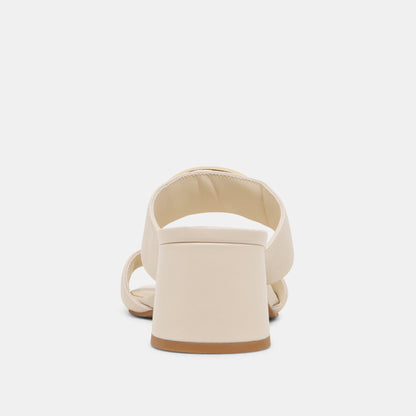 Barnet Bone Leather Heels | Dolce Vita