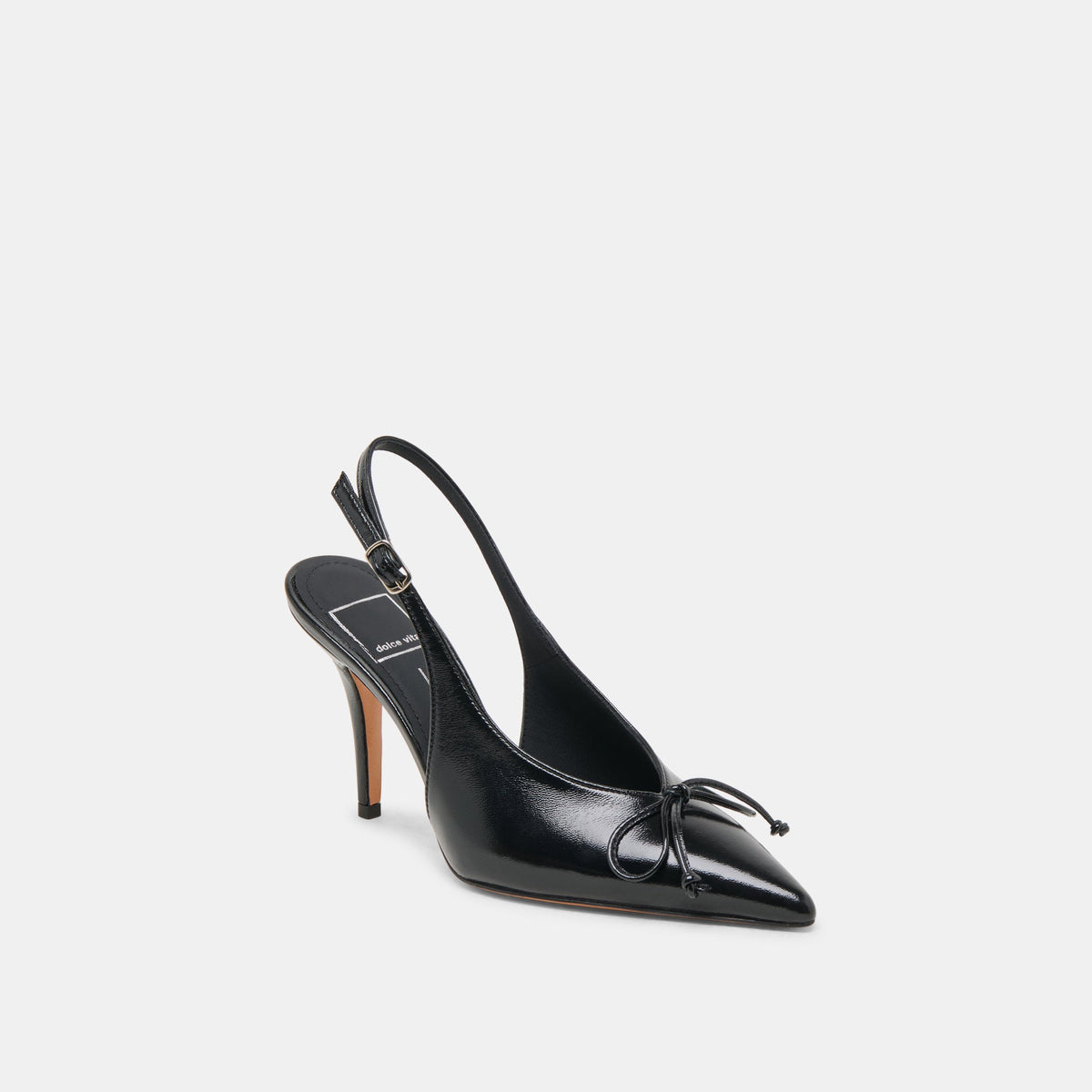 GEENA HEELS BLACK LEATHER
 – Dolce Vita | Dolce Vita