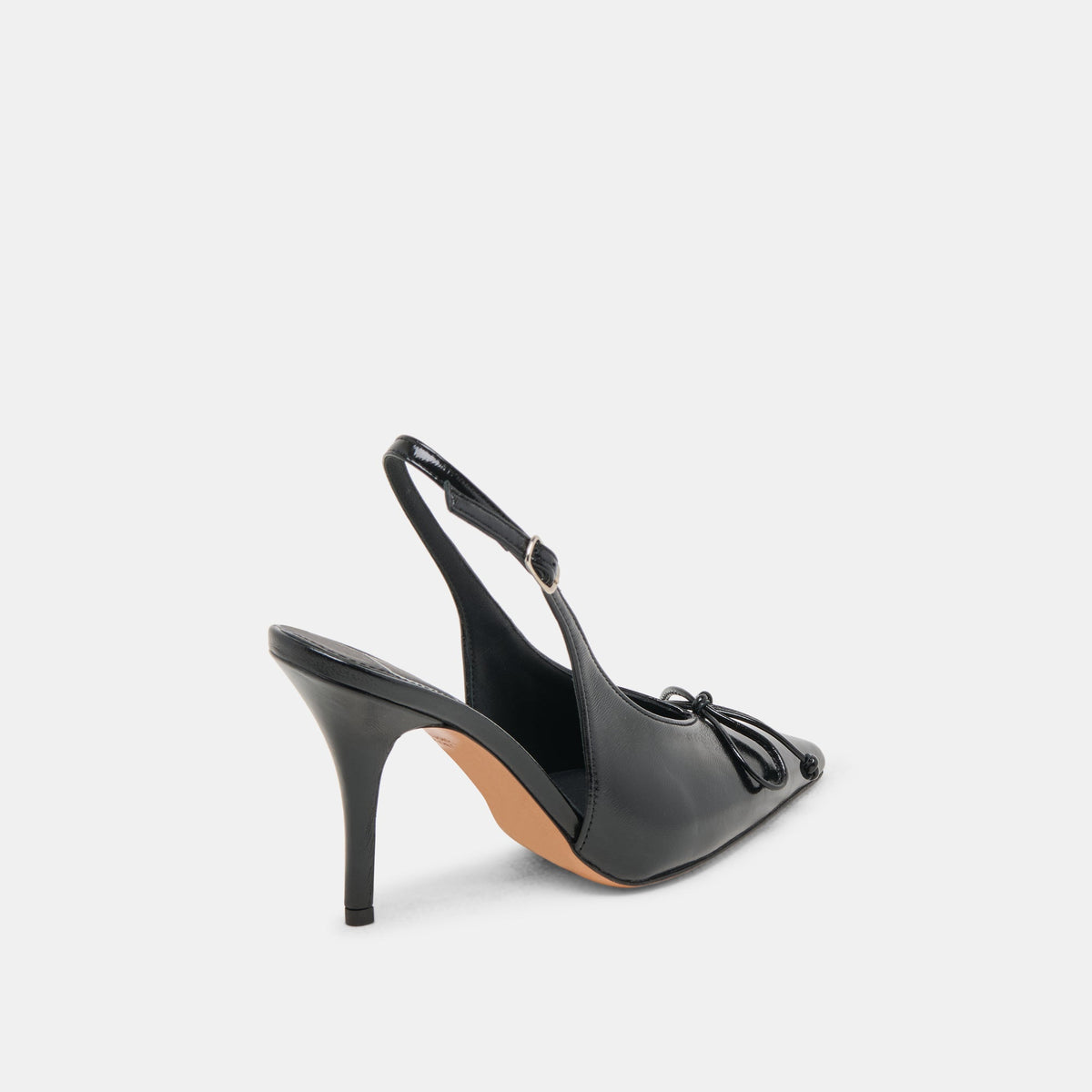 GEENA HEELS BLACK LEATHER
 – Dolce Vita | Dolce Vita