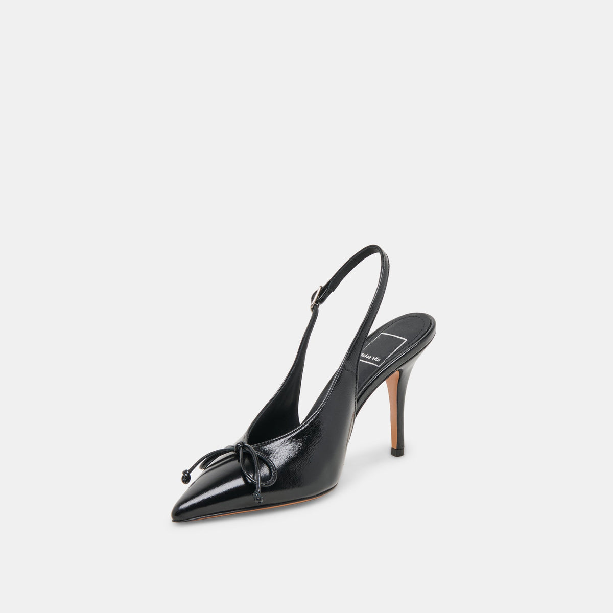GEENA HEELS BLACK LEATHER
 – Dolce Vita | Dolce Vita