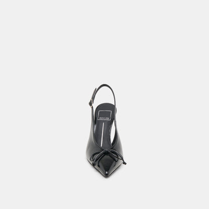 GEENA HEELS BLACK LEATHER
 – Dolce Vita | Dolce Vita