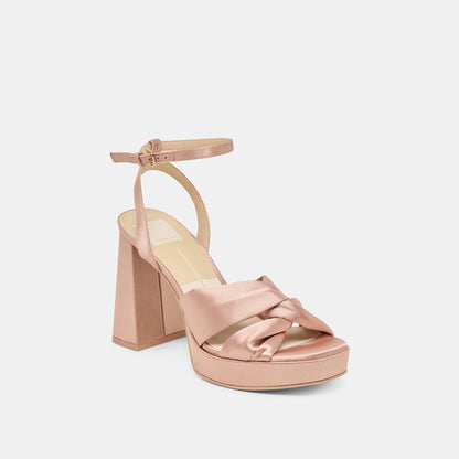 PARLO HEELS BLUSH SATIN
 – Dolce Vita | Dolce Vita