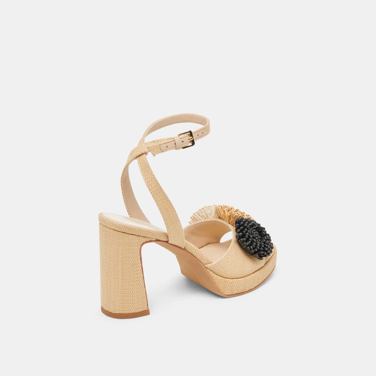 OLIVEA HEELS BLACK NATURAL RAFFIA
 – Dolce Vita | Dolce Vita