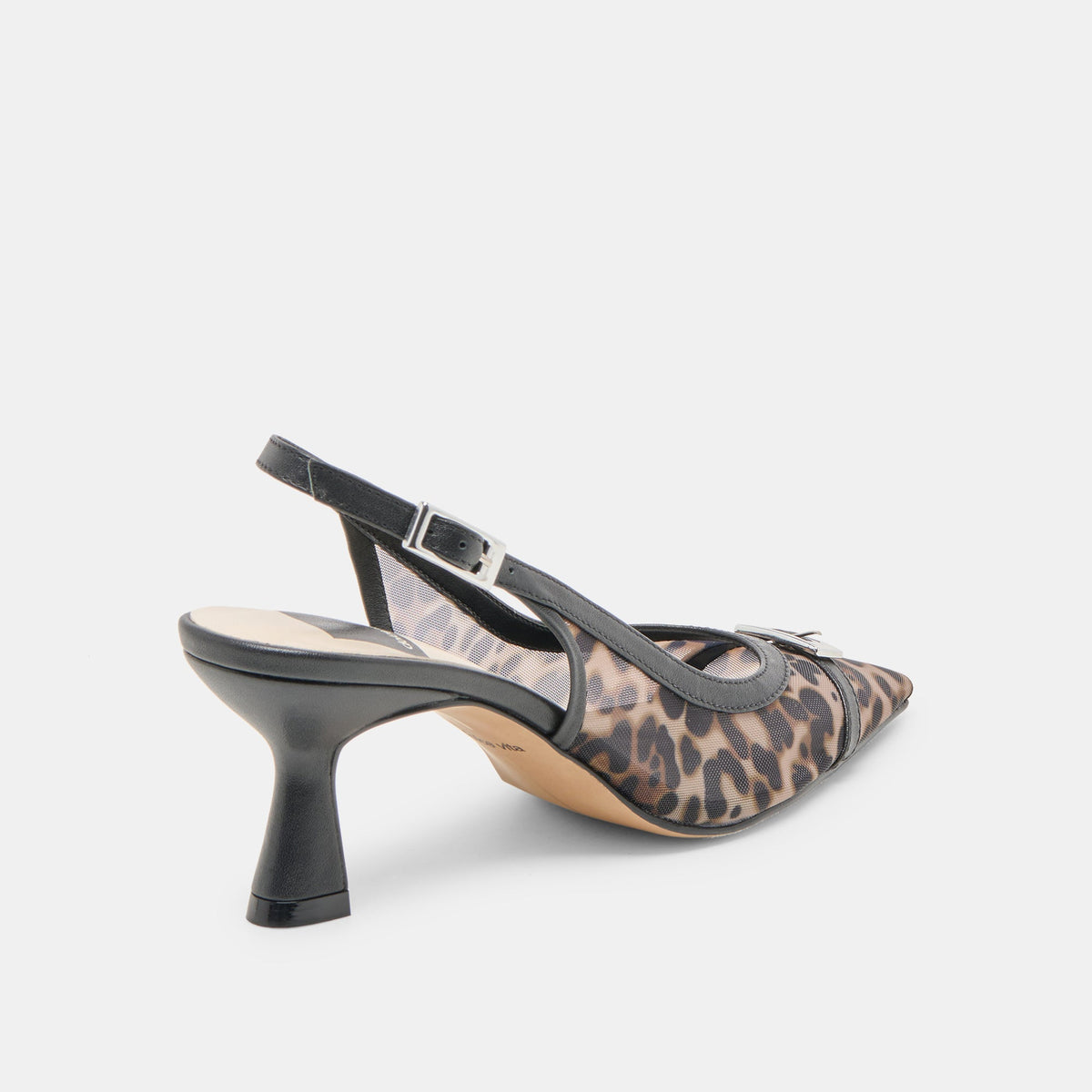 Lorine Leopard Mesh Heels | Dolce Vita