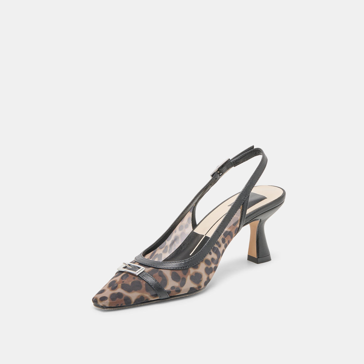 Lorine Leopard Mesh Heels | Dolce Vita
