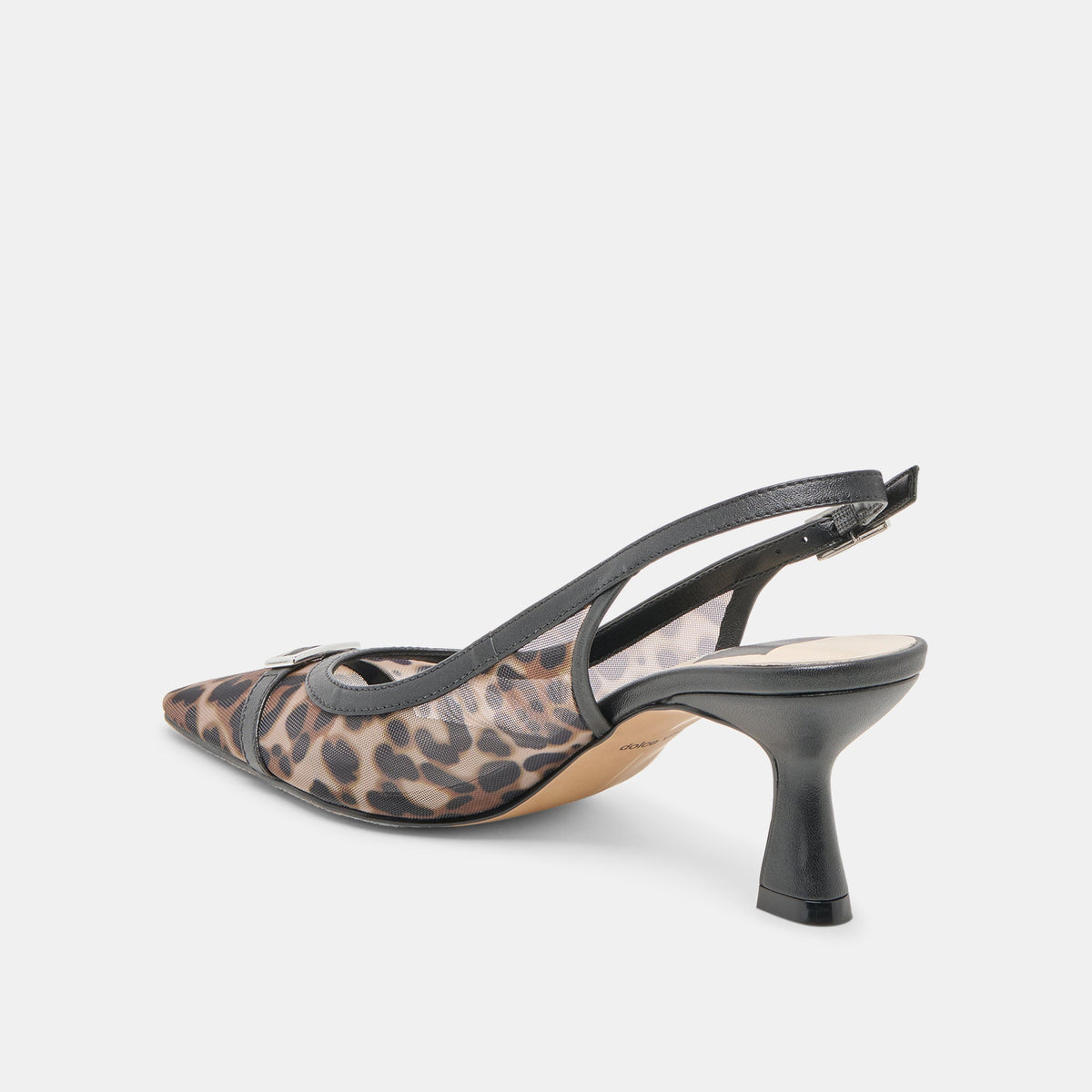 Lorine Leopard Mesh Heels | Dolce Vita