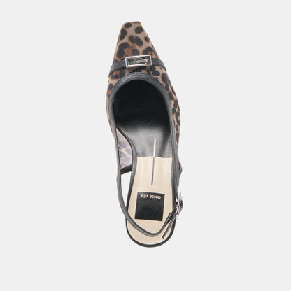 Lorine Leopard Mesh Heels | Dolce Vita