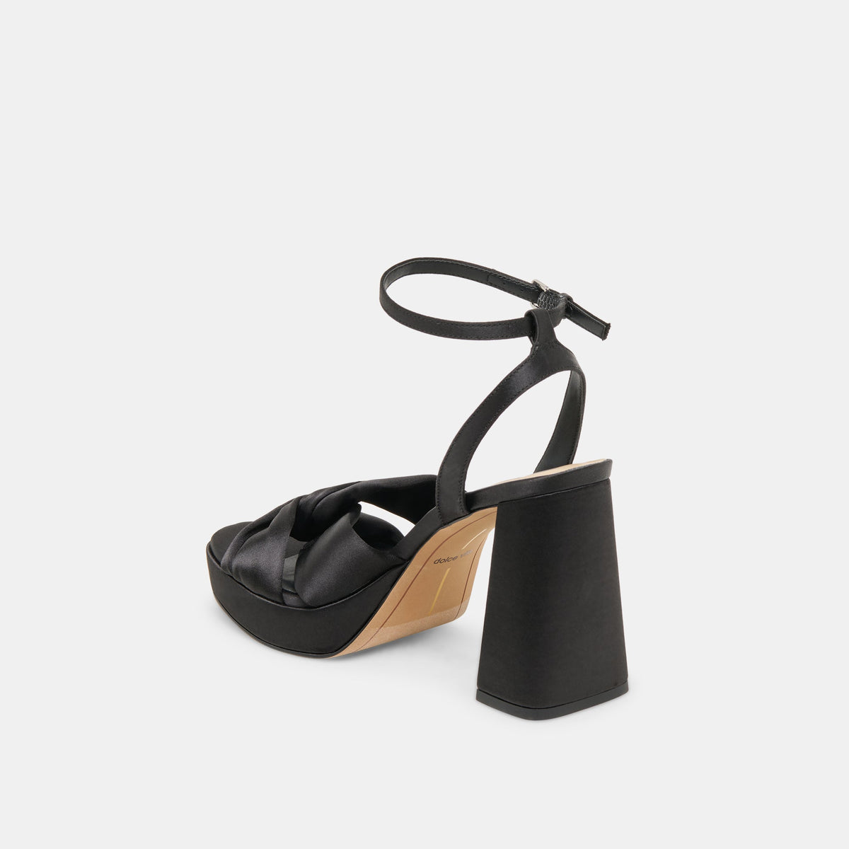 PARLO HEELS ONYX SATIN
 – Dolce Vita | Dolce Vita