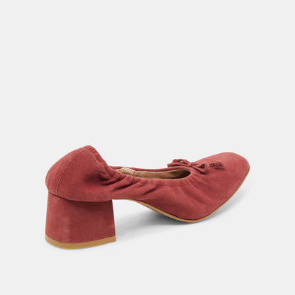 Karmin Brandy Suede Heels | Dolce Vita