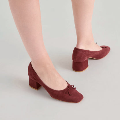 Karmin Brandy Suede Heels | Dolce Vita