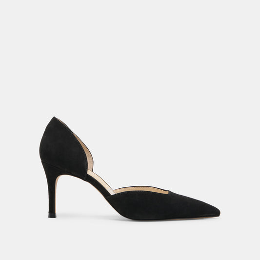 ELOY HEELS ONYX SUEDE
 – Dolce Vita | Dolce Vita