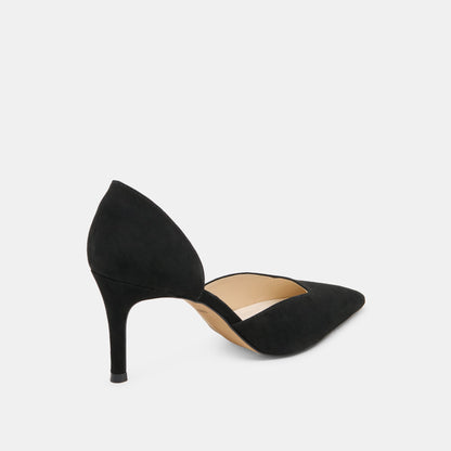 ELOY HEELS ONYX SUEDE
 – Dolce Vita | Dolce Vita